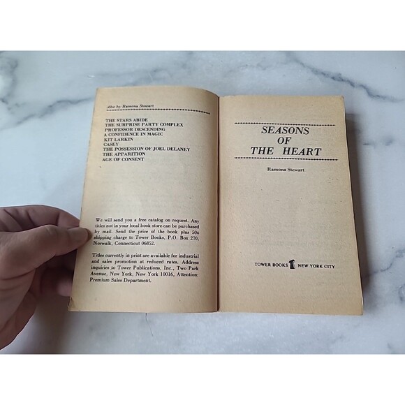 Seasons Of The Heart By Ramona Stewart Paperback - Picture 3 of 10